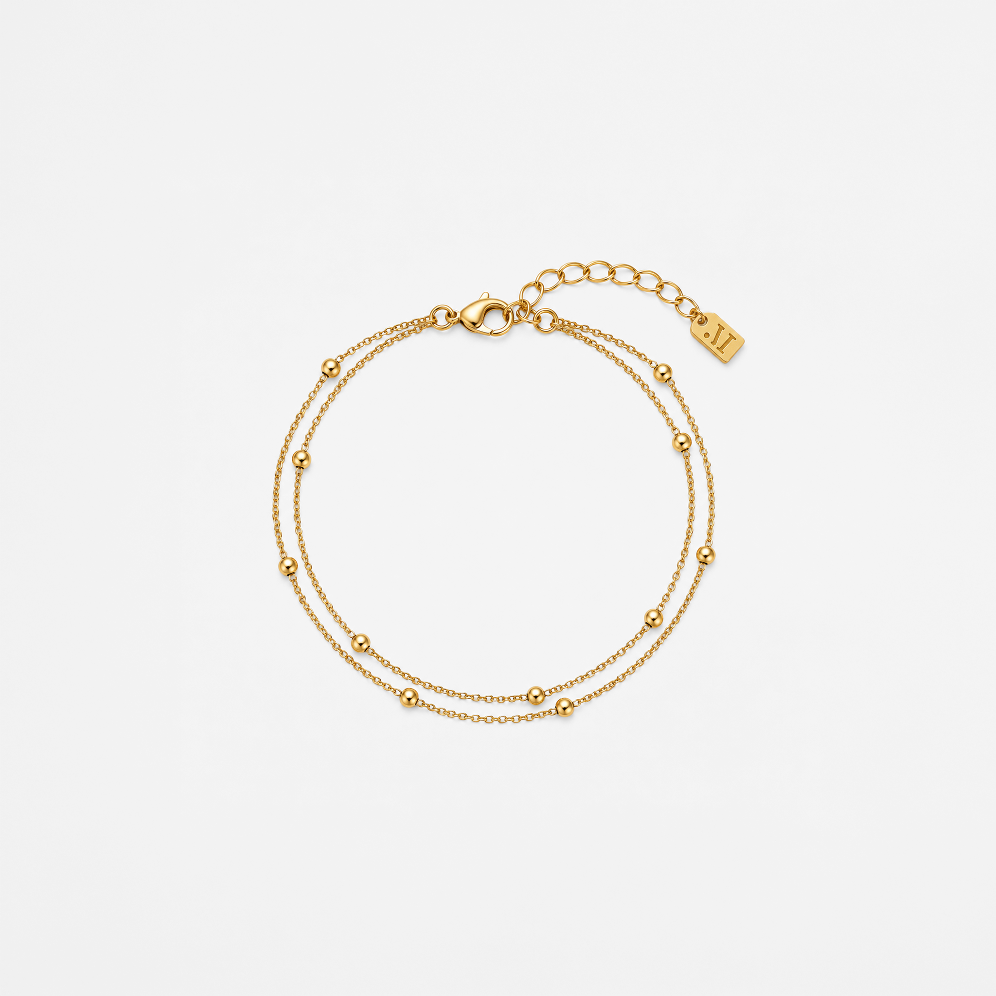 Armband Balletjes Dubbel