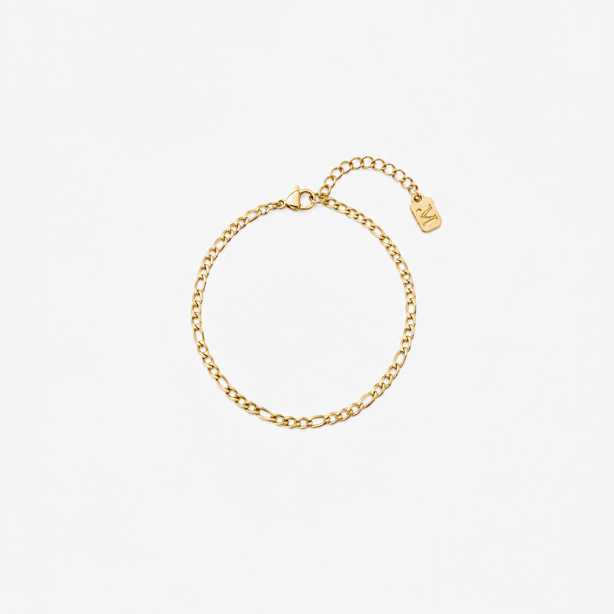 Armband Figaro 3MM