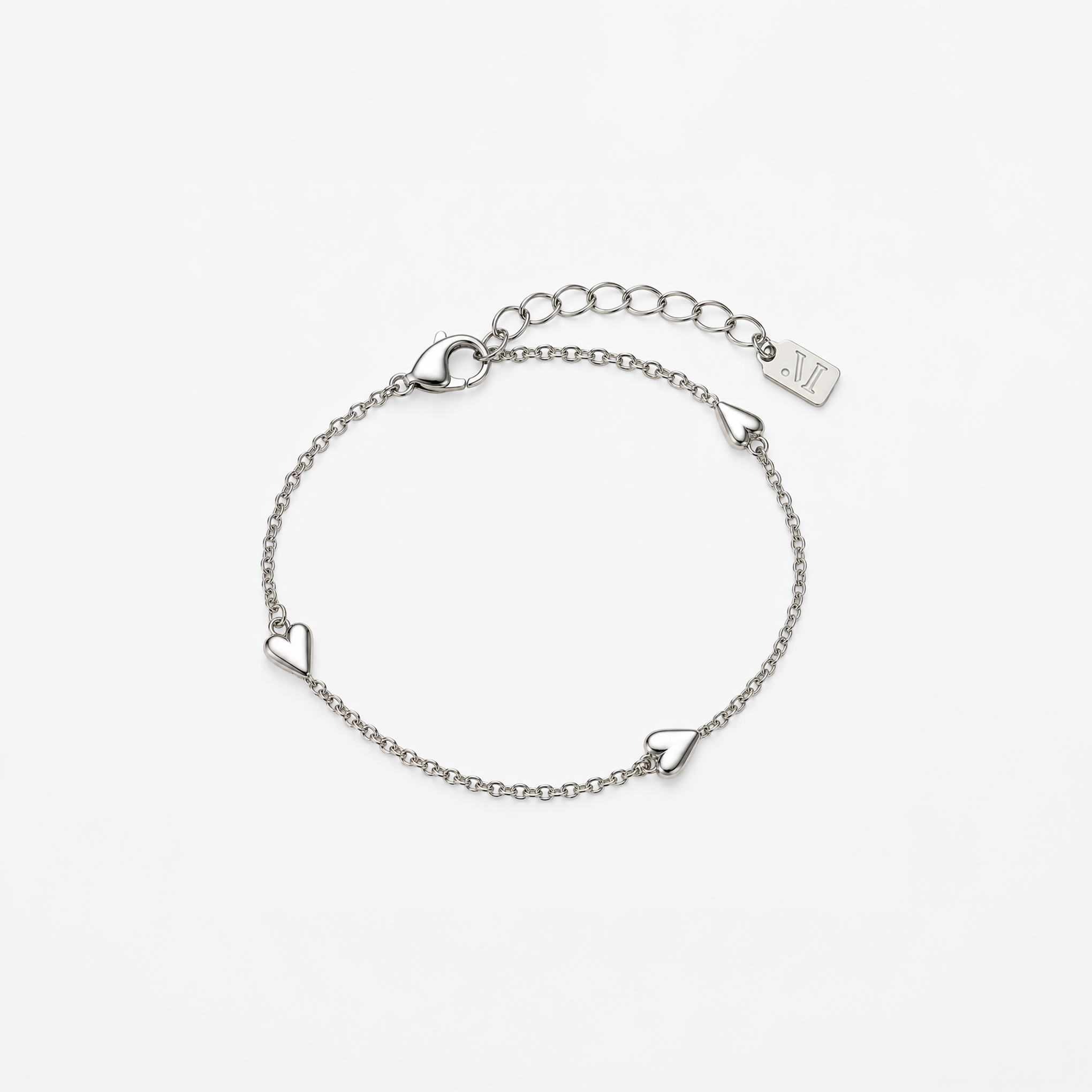 Armband Schuine Hartjes