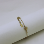 Armband Schuine Hartjes