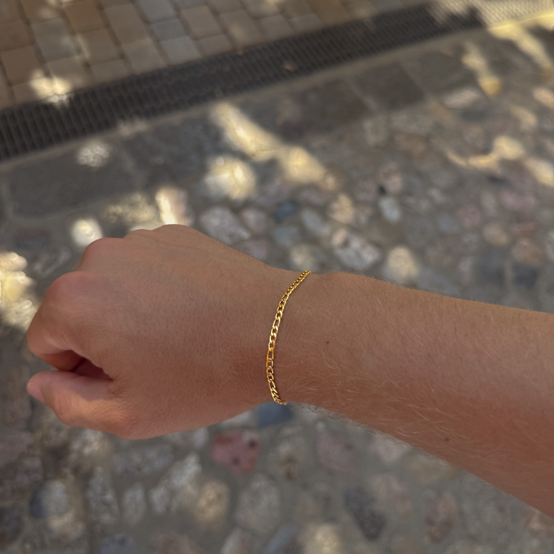 Armband Figaro 3MM