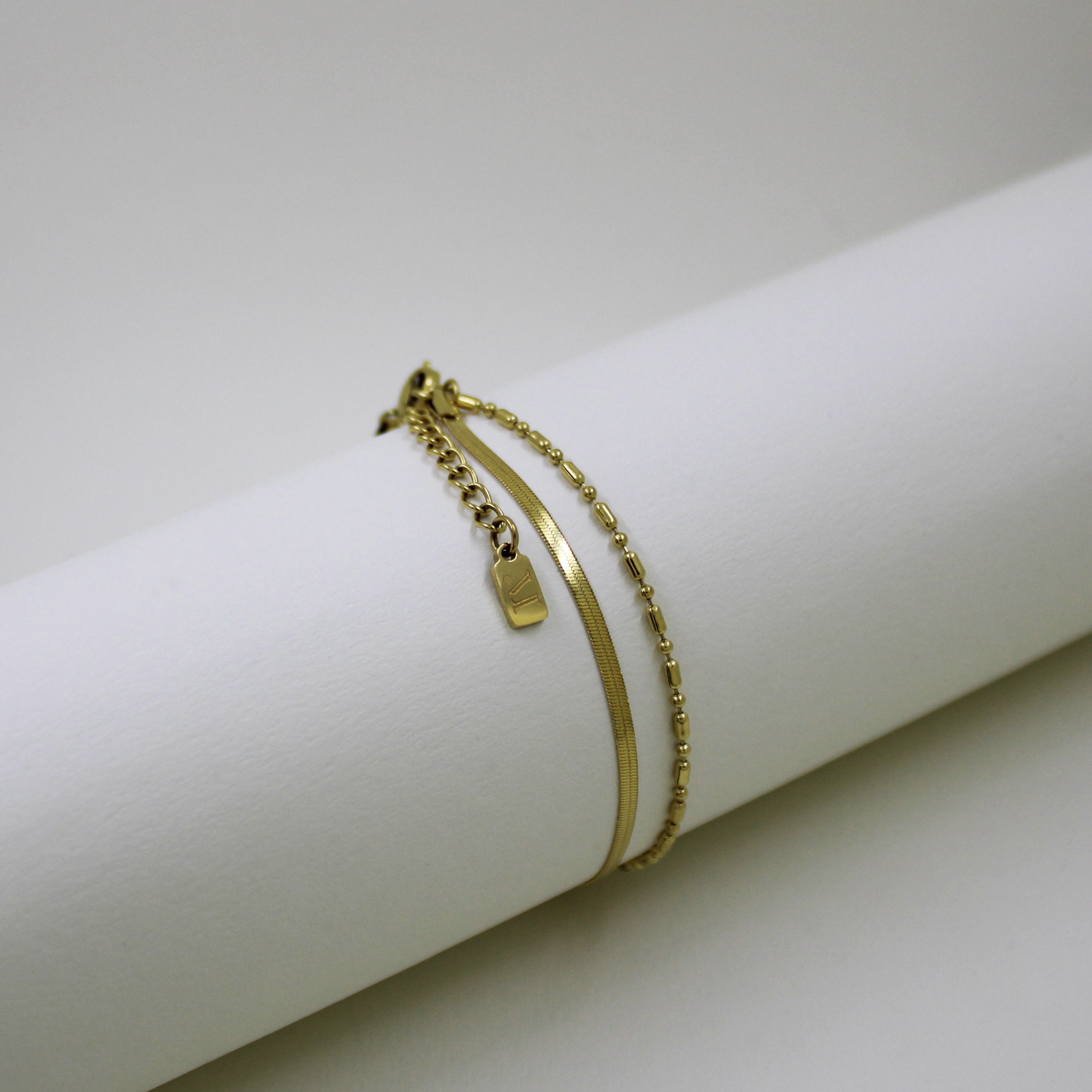 Armband Snake Dubbel