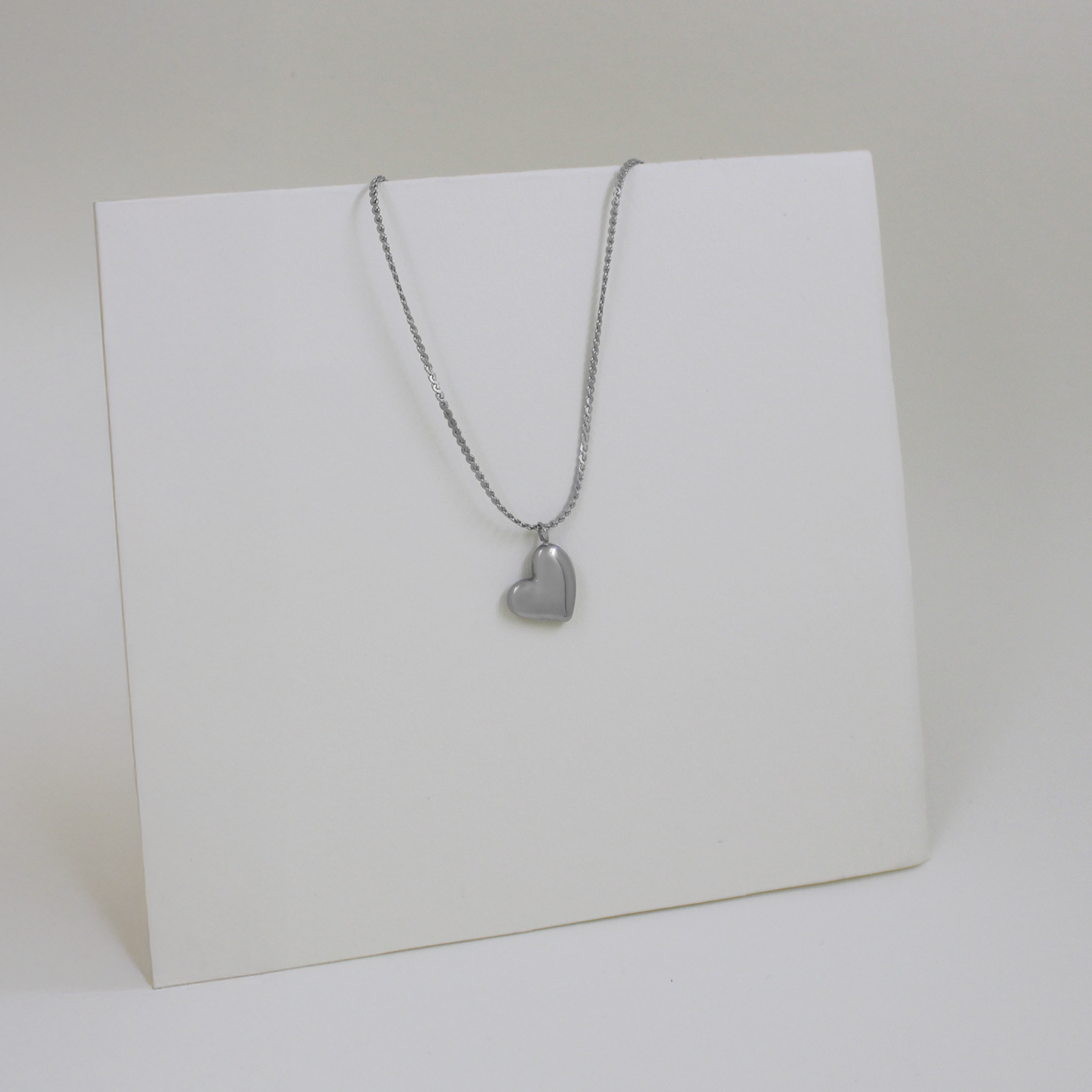 Ketting Hartje "Schuin"
