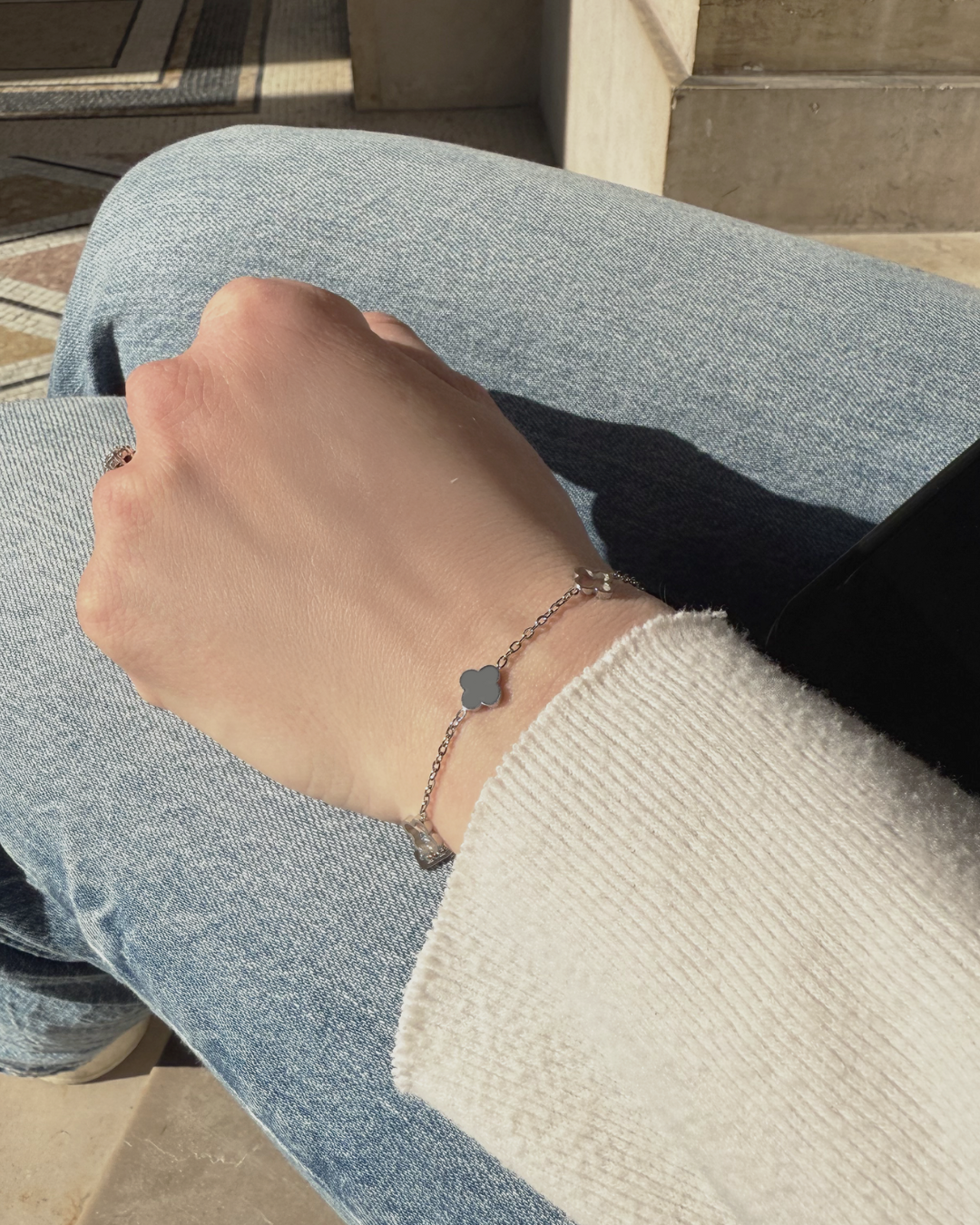 Armband Klaver