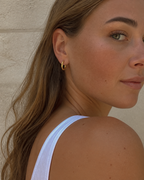 Hammered earrings