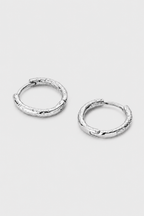 Oorbellen Hammered